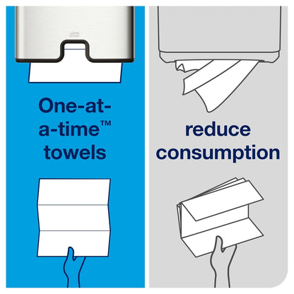 Tork Multifold Hand Towel, White H2, 16 Packs of 250 Towels - view 4