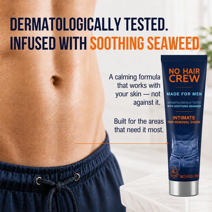 No Hair Crew Intimate Hair Removal Cream for Men, 100 ml - view 6