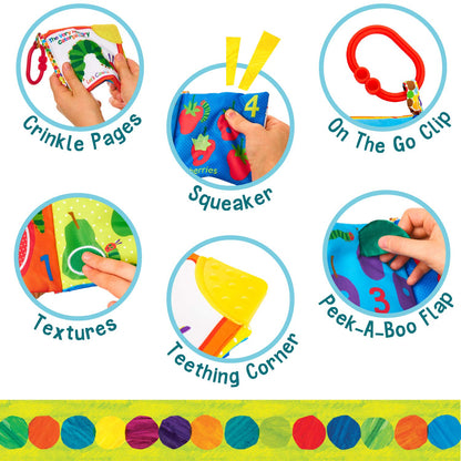 Kids Preferred Eric Carle The Very Hungry Caterpillar Let's Count Soft Book - view 3