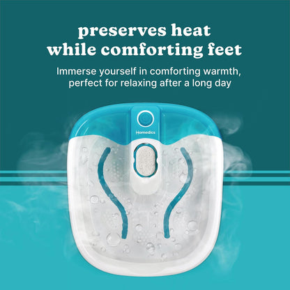 Homedics Bubble Mate Foot Spa with Toe-Touch Control - view 5