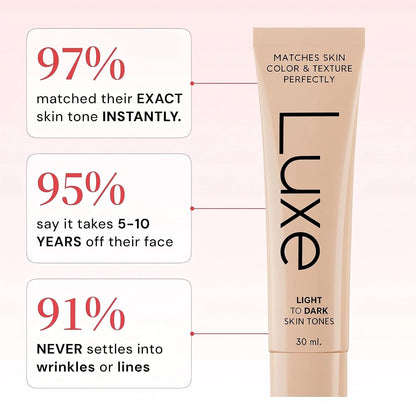 Luxe Cosmetics Colour Changing Foundation, Medium - view 3