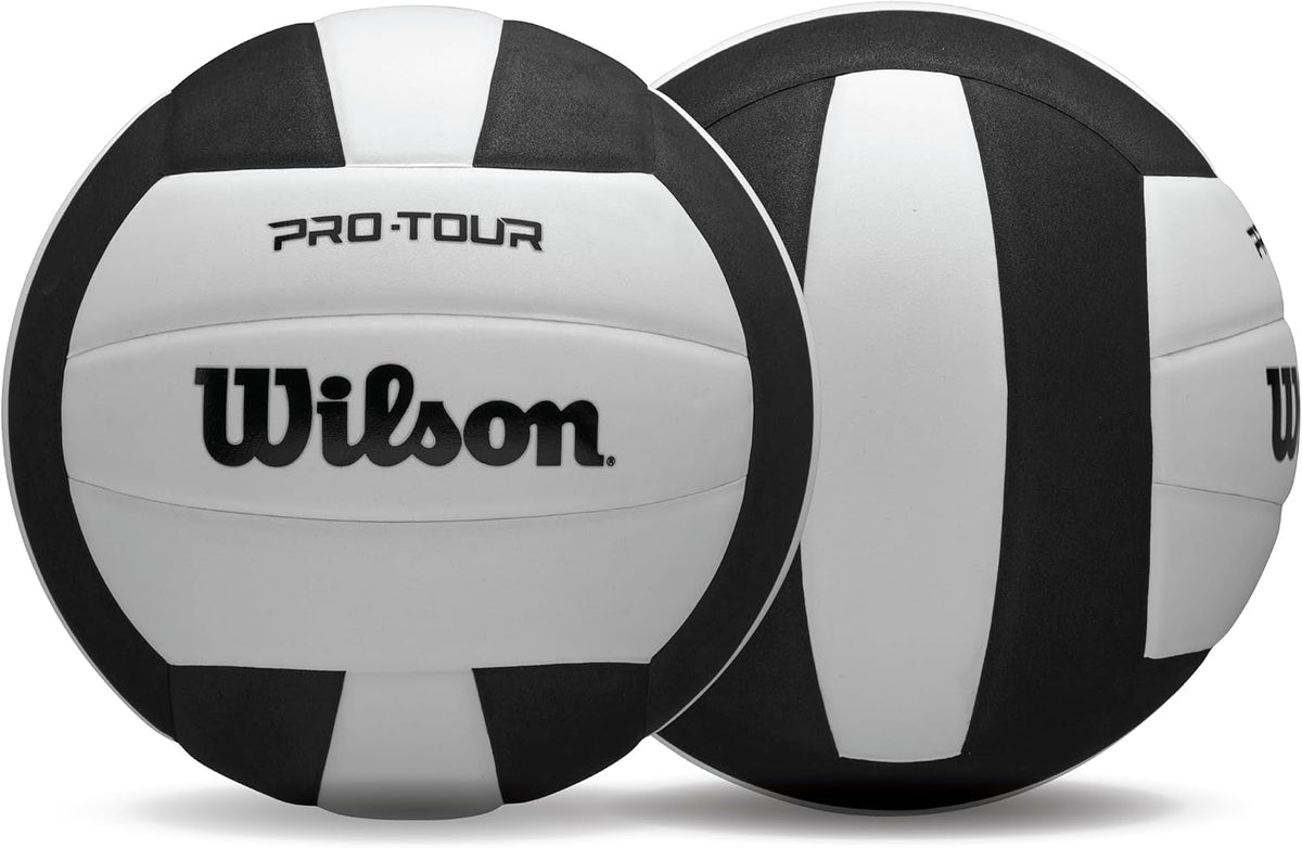Wilson Pro Tour Indoor Volleyball, Black/White, Official Size - view 3