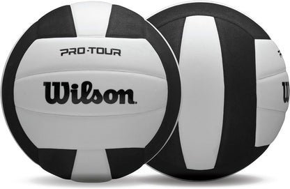 Wilson Pro Tour Indoor Volleyball, Black/White, Official Size - view 3