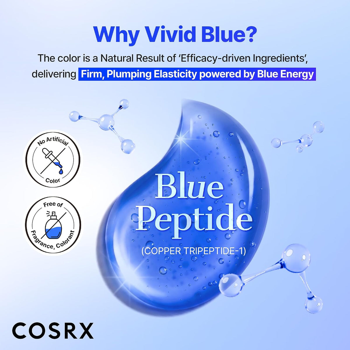 COSRX The Blue Copper Peptide Bakuchiol Serum, 1.69 fl oz - view 6