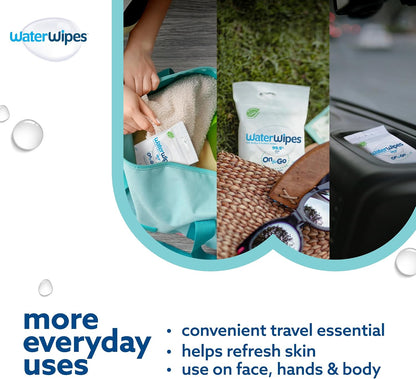WaterWipes Sensitive+ On The Go Unscented Wipes, 8 Packs - view 6