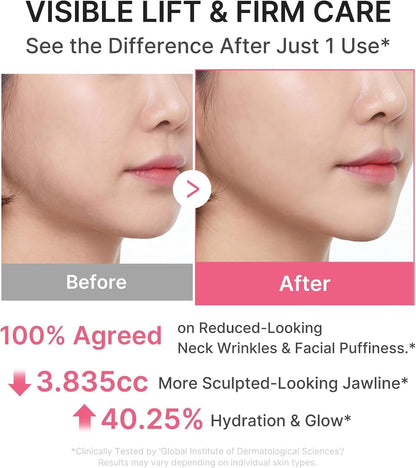 medicube PDRN Collagen Gua Sha Neck Wrinkle Cream, Firming Contour Care - view 4