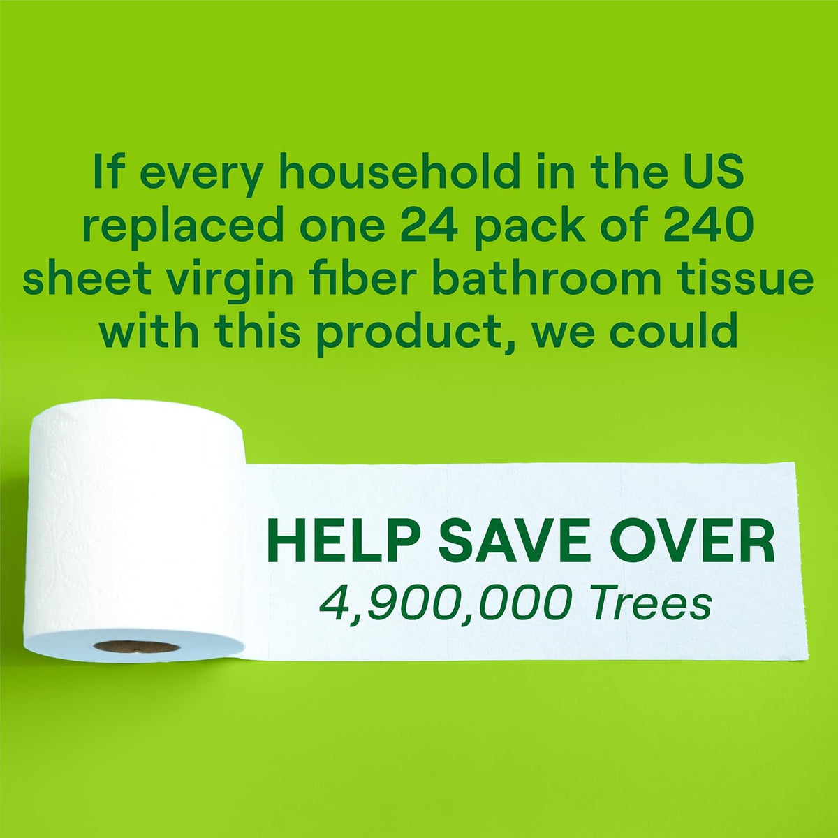 Seventh Generation 100% Recycled 2-Ply Toilet Paper, 48 Rolls - view 5
