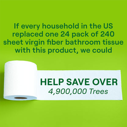 Seventh Generation 100% Recycled 2-Ply Toilet Paper, 48 Rolls - view 5