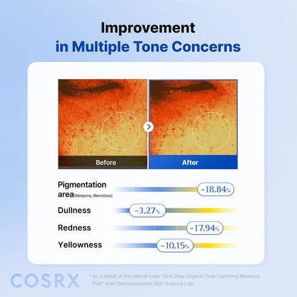 COSRX One Step Original Tone Clarifying Moisture Pad, 100 Pads - view 4