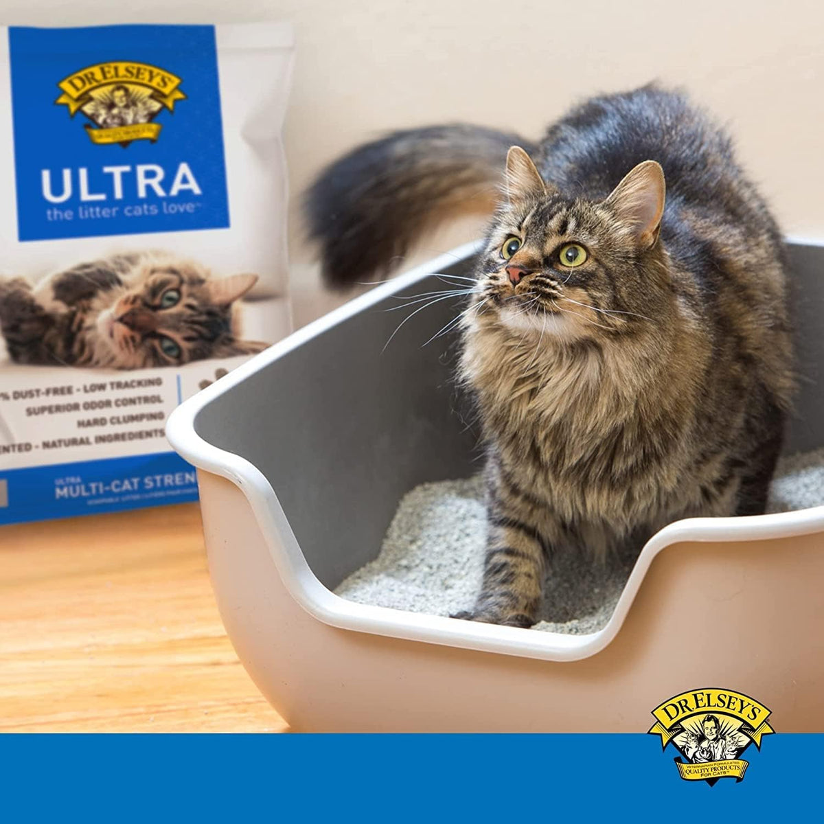 Dr. Elsey's Ultra Unscented Clumping Clay Cat Litter, 40 lb - view 5