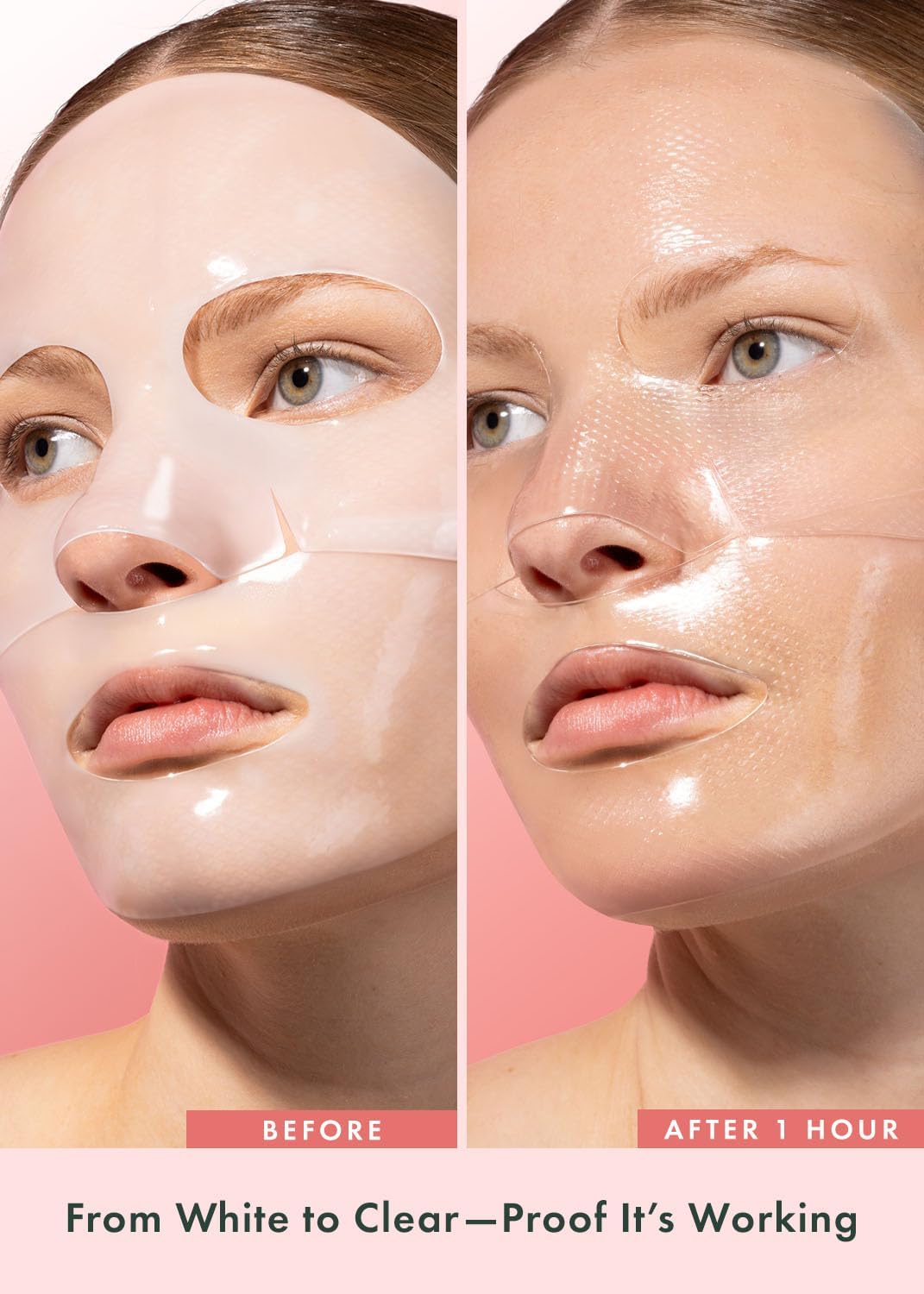 Rael PDRN Collagen Hydrogel Face Masks, Plumping & Smoothing, 4 Sheets - view 5