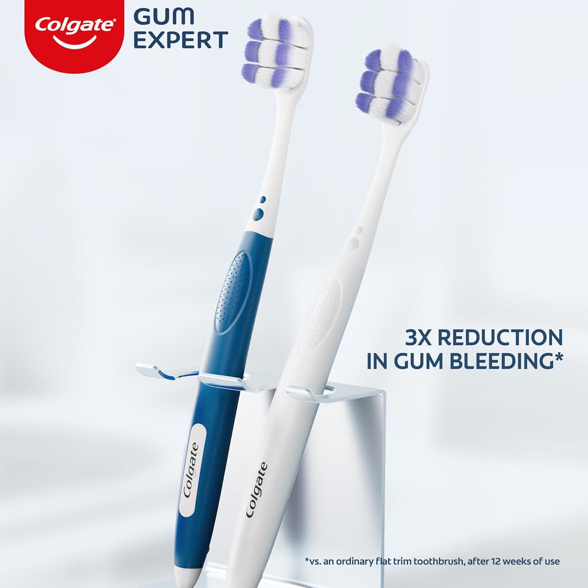 Colgate Gum Expert Extra Soft Toothbrush for Sensitive Gums, 2 Pack — alternate product view