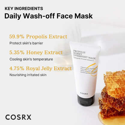 COSRX Full Fit Propolis Honey Overnight Mask 60ml - view 4