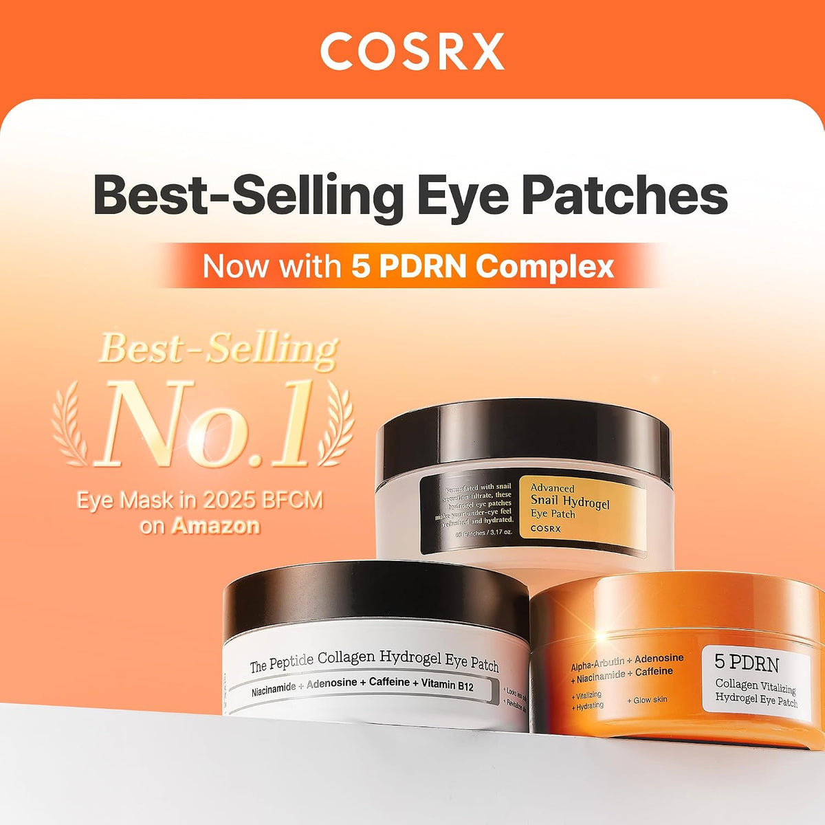 COSRX 5 PDRN Collagen Vitalizing Hydrogel Eye Patches, 60 Patches - view 4