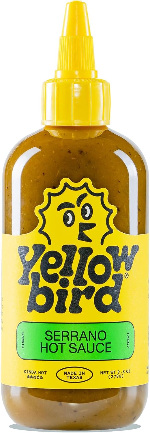 Yellowbird Serrano Hot Sauce 9.8 oz