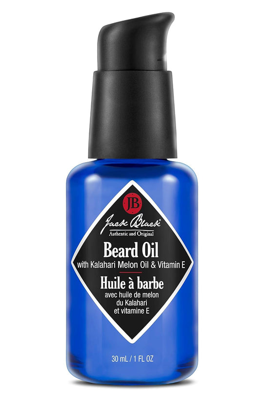 Jack Black Beard Oil for Men, Leave-In Beard Conditioner, 1 Fl Oz (30 ml)