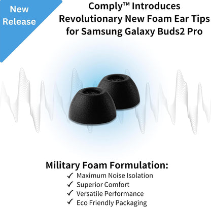 Comply Premium Foam Earplugs for Samsung Galaxy Buds2 Pro Size S 3 Pairs - view 5