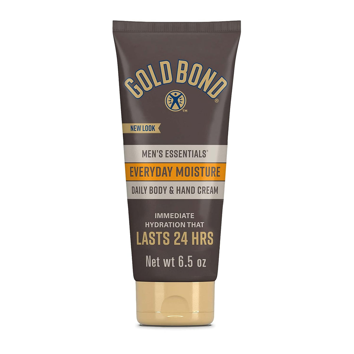 Gold Bond Men's Essentials Everyday Moisture Body & Hand Cream, 6.5 oz