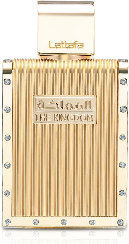 Lattafa The Kingdom Eau de Parfum Spray for Men 3.4 oz