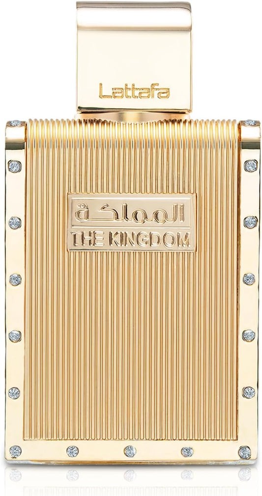Lattafa The Kingdom Eau de Parfum Spray for Men 3.4 oz