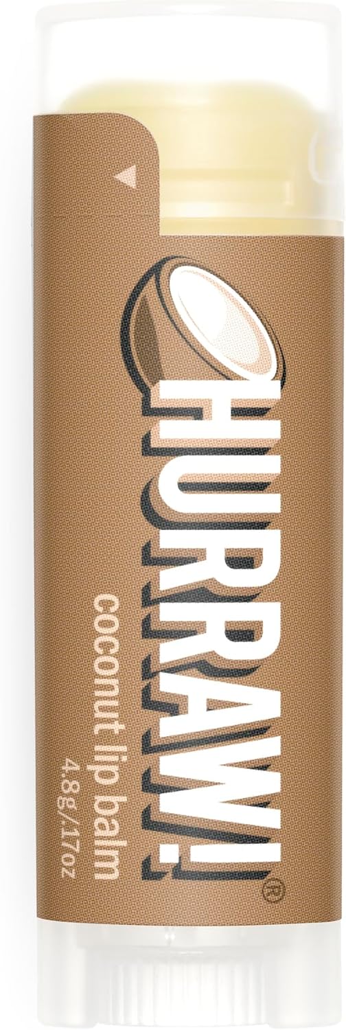 Hurraw! Coconut Lip Balm 4.8g — product view