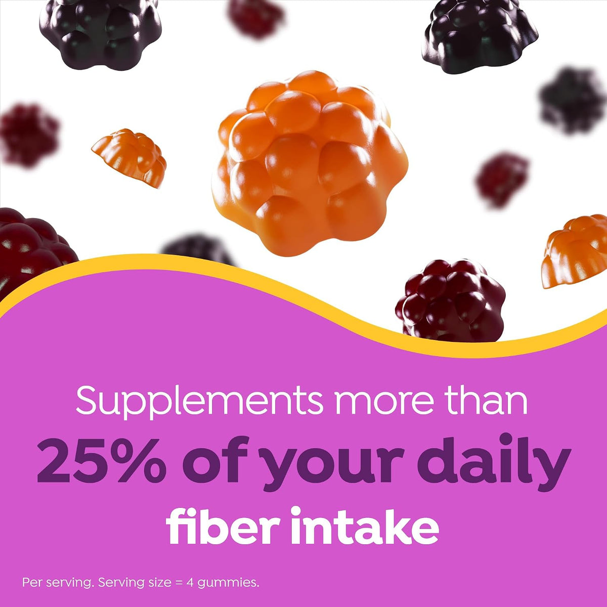 MiraLAX MiraFIBER Prebiotic Fibre Gummies, Mixed Fruit Flavour, 72 Count - view 5