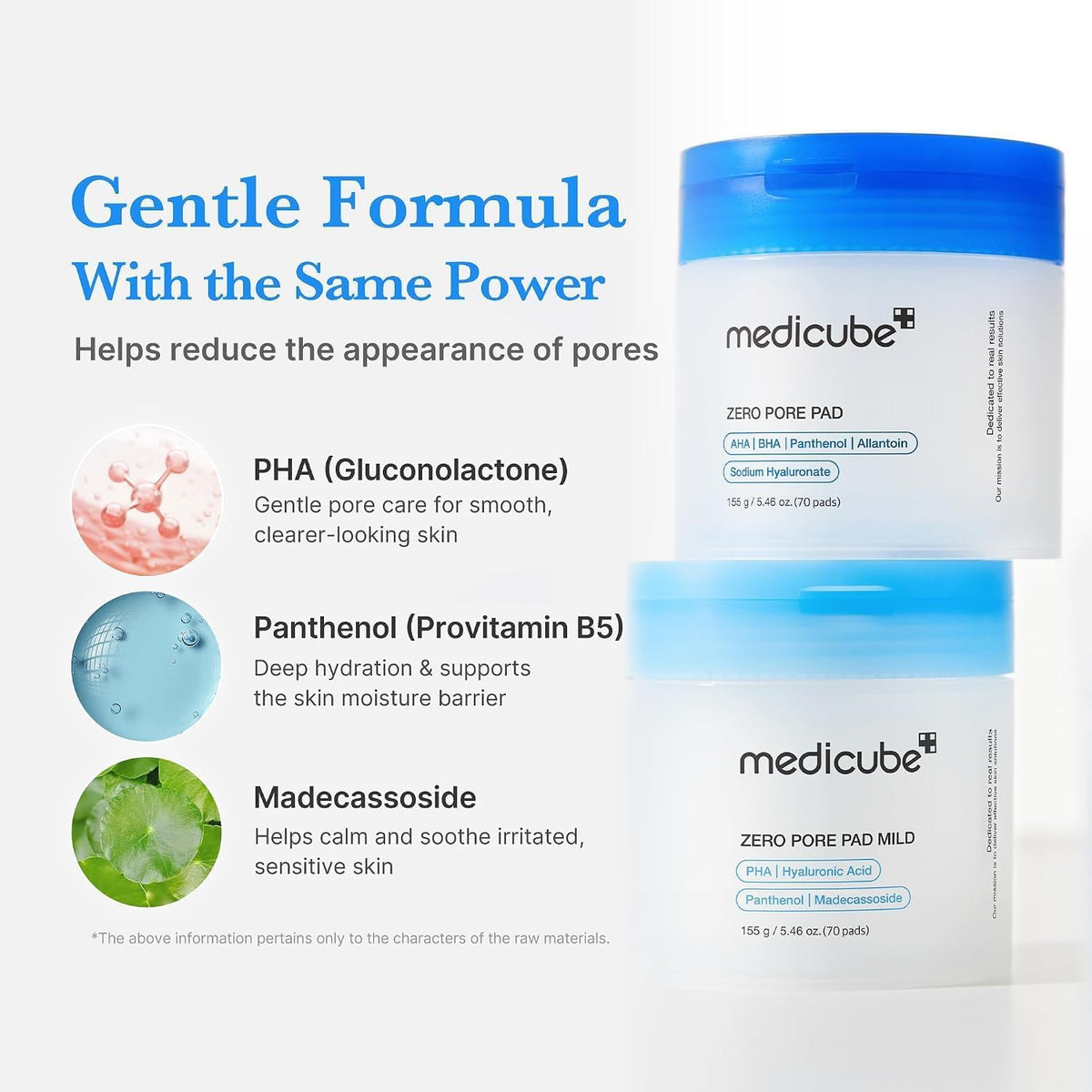 medicube Zero Pore Pad Mild 2.0 Gentle Exfoliating Toner Pads - view 4