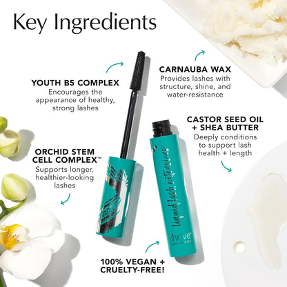 Thrive Causemetics Liquid Lash Extensions Tubing Mascara, Brown Black - view 6