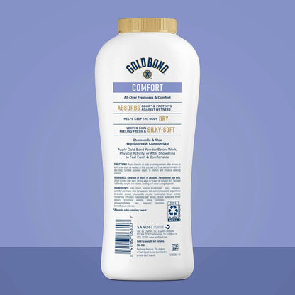 Gold Bond Comfort Body Powder, Talc-Free, Fresh Clean Scent, 10 oz - view 3
