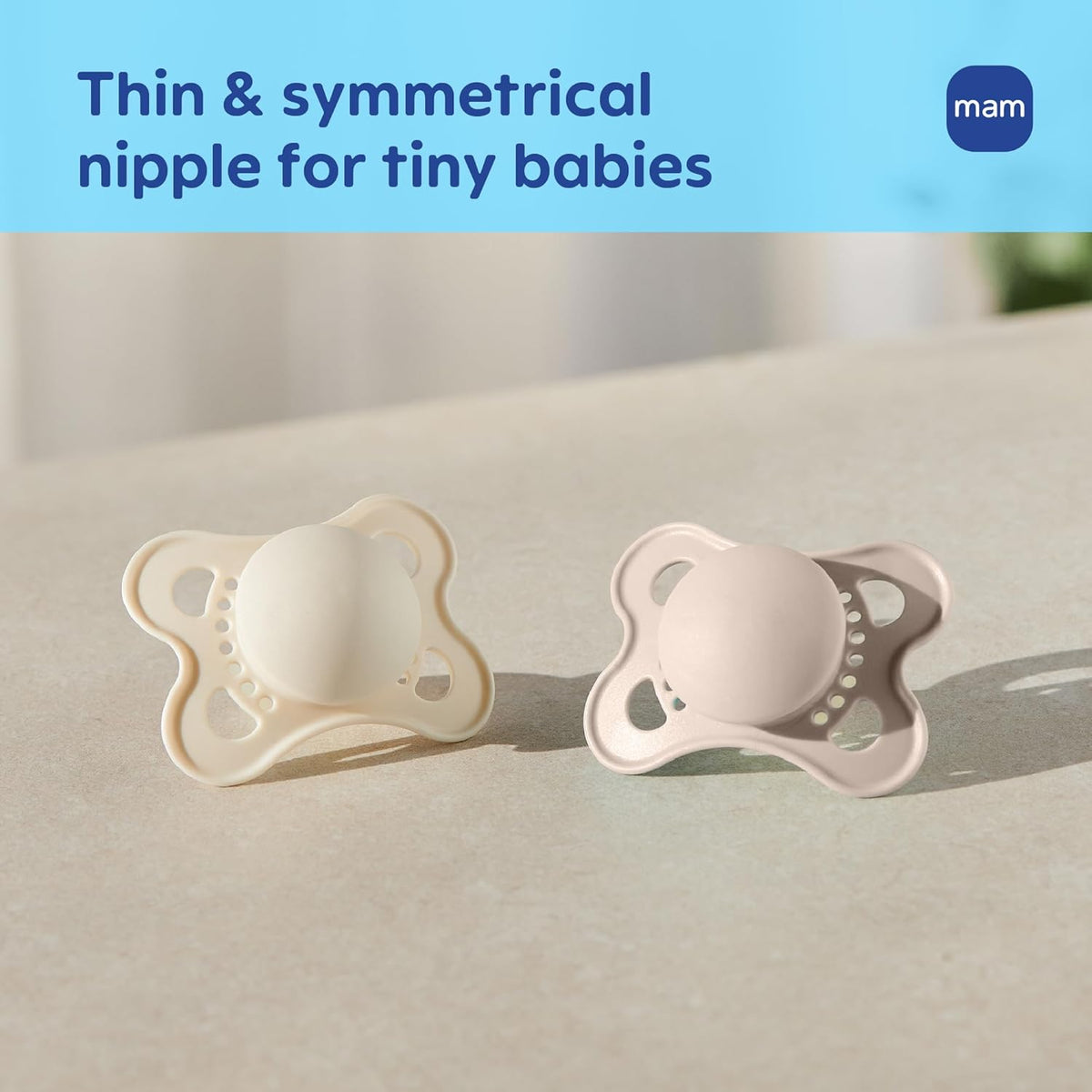 MAM Original Dummies 0-6 Months, Skin Soft Silicone, 4 Pack - view 5