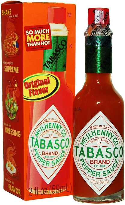 Tabasco Original Flavor Pepper Sauce 2 oz (57 ml) Pack of 4 - view 3