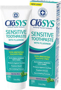 CloSYS Fluoride Toothpaste, 96 g (3.4 oz)