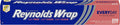 Reynolds Wrap Everyday Strength Aluminium Foil 30.5 cm (12 Inch) x 18.6 m² (200 sq ft) Roll