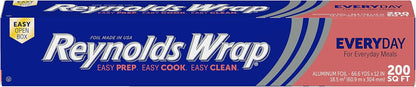 Reynolds Wrap Everyday Strength Aluminium Foil 12 Inch x 200 sq ft Roll