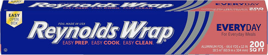 Reynolds Wrap Everyday Strength Aluminium Foil 12 Inch x 200 sq ft Roll