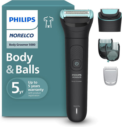 Philips Norelco Body Groomer 5000 Dual Head Trimmer and Shaver