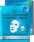 Rael Cryo Soothing Hydrogel Face Masks, Cooling & Calming, 4 Sheets