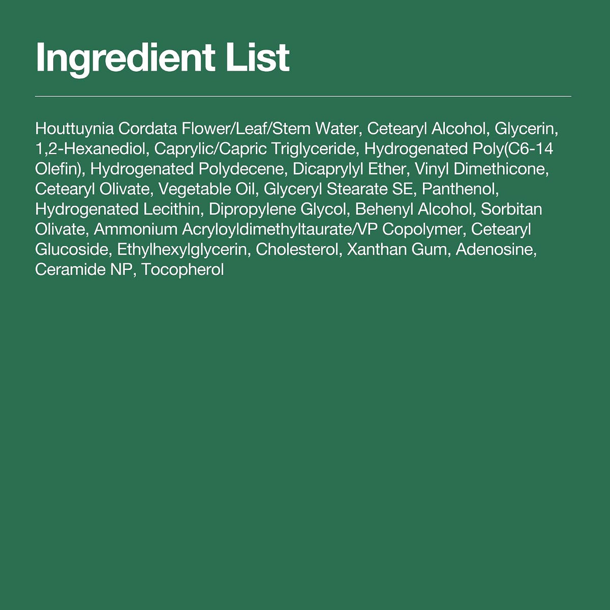 Anua Heartleaf 70 Intense Calming Cream with Ceramide & Panthenol 50ml - view 6