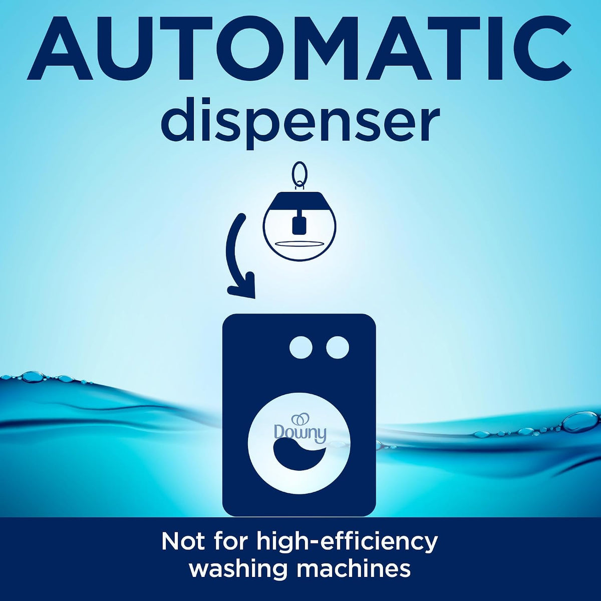 Downy Ball Fabric Softener Dispenser, Blue, Pack of 3 - view 4
