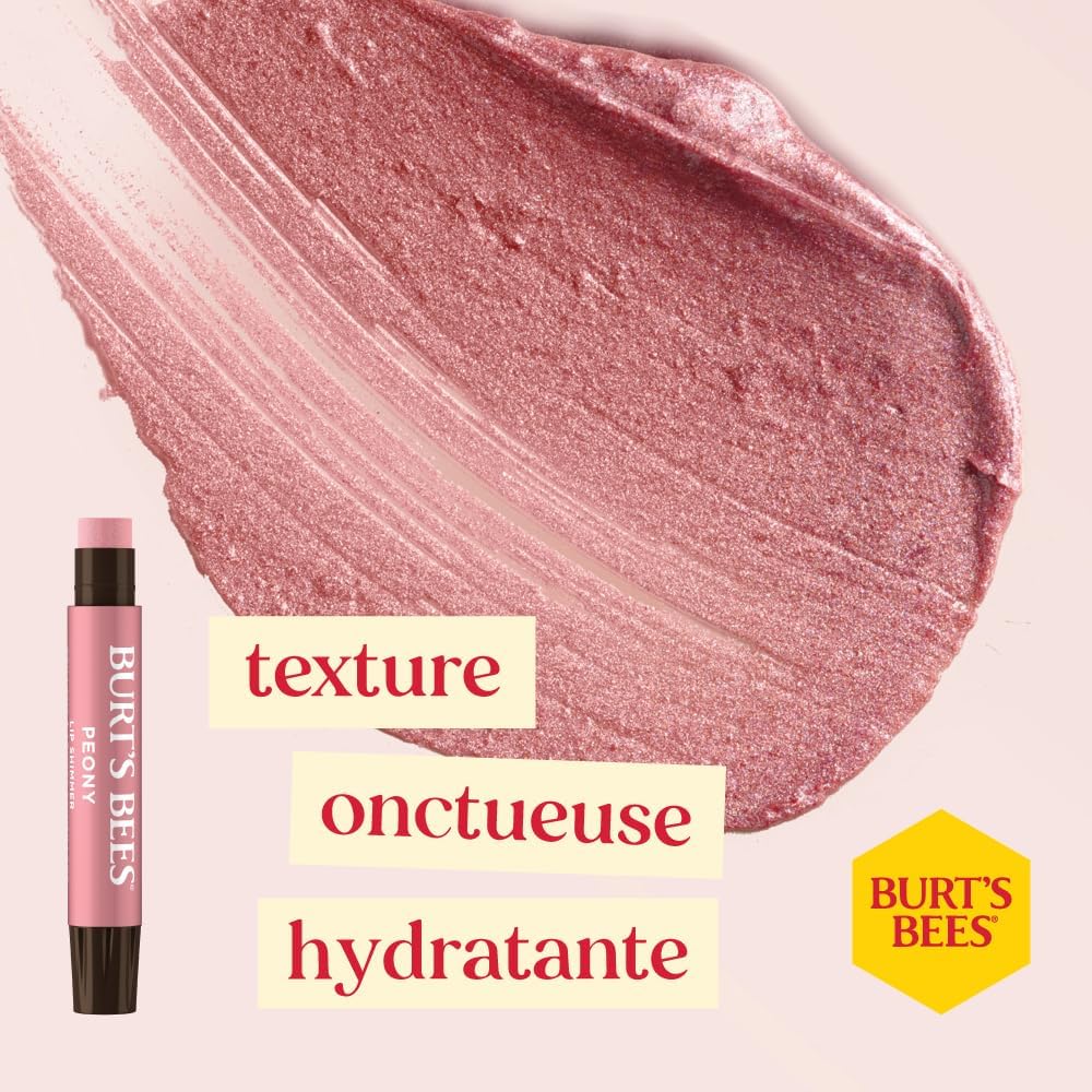 Burt's Bees Lip Shimmer Set, Peony, Rhubarb and Fig, 3 x 2.6 g - view 4
