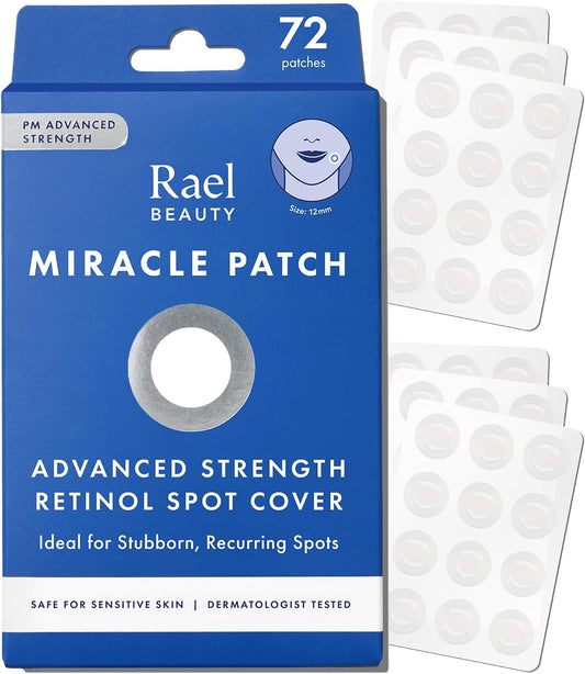 Rael Miracle Pimple Patches, Retinol Spot Cover, 72 Count