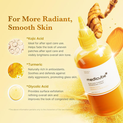 medicube Kojic Acid Turmeric Smoothing Toner for Face and Body - view 3