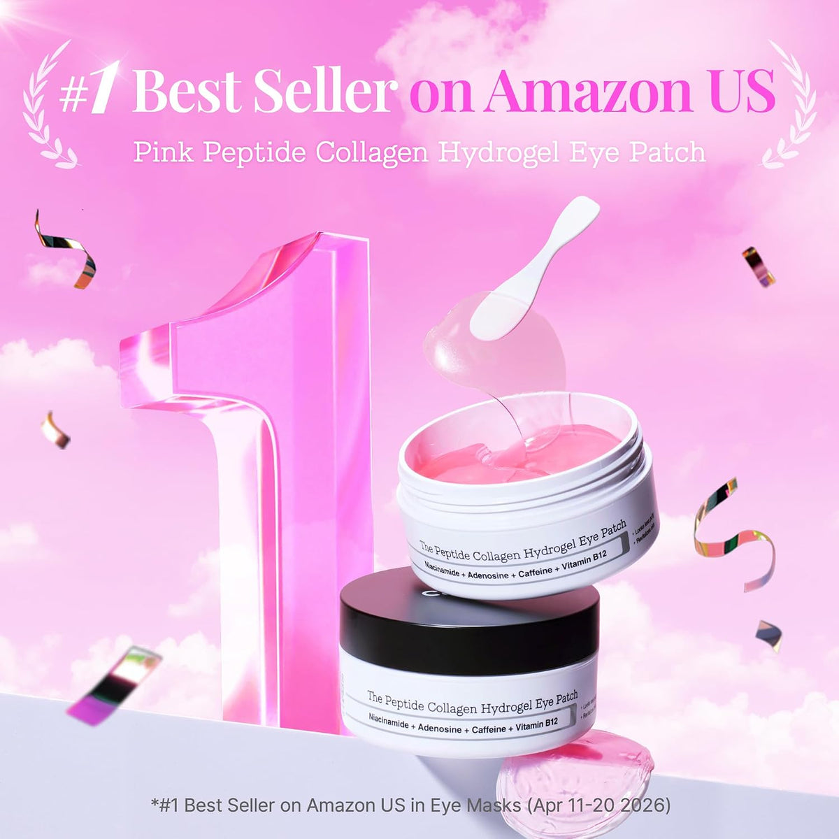 COSRX Pink Peptide Collagen Hydrogel Eye Patches, 60 Patches - view 2
