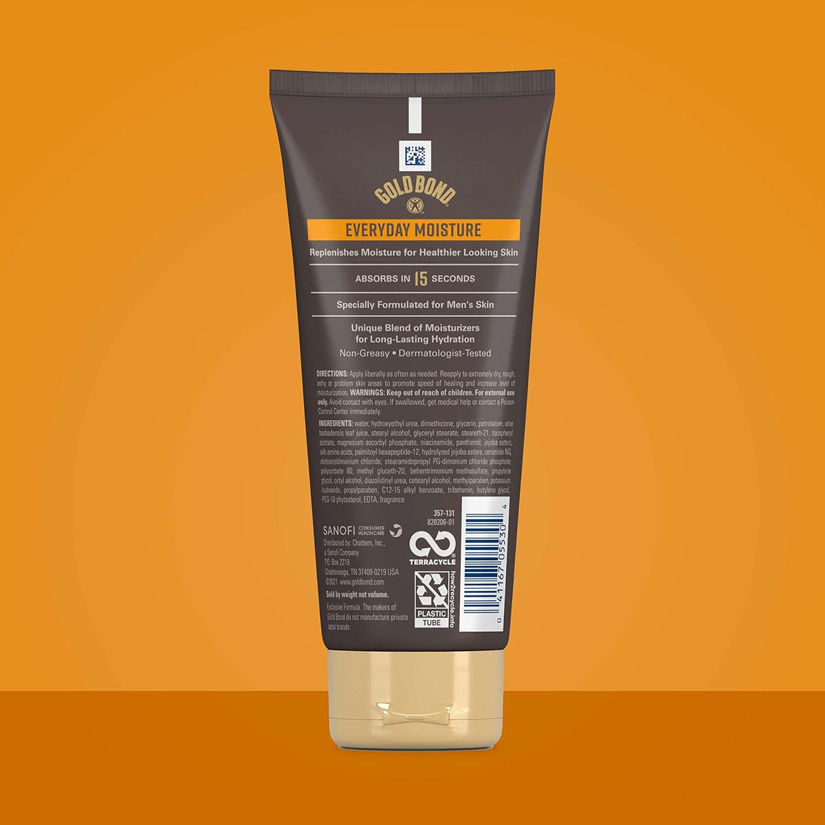 Gold Bond Men's Essentials Everyday Moisture Body & Hand Cream, 6.5 oz - view 3