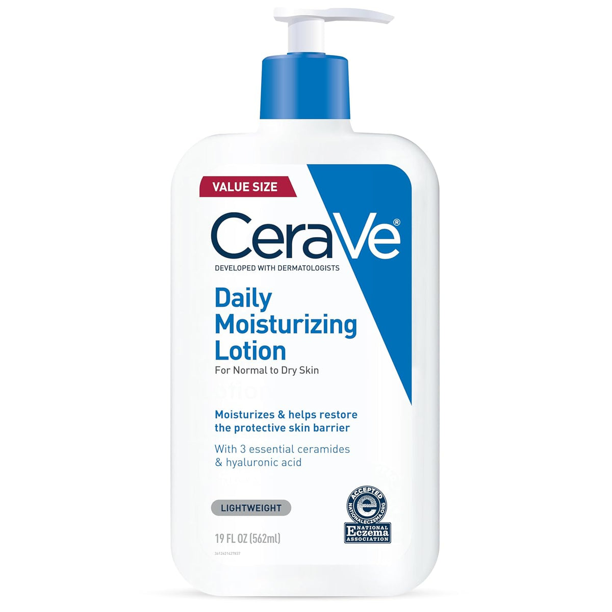 CeraVe Daily Moisturising Lotion for Face & Body 539 g (19 oz) — product view
