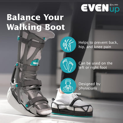 EVENup Shoe Lift for Walking Boot, Adult Size Medium - view 5
