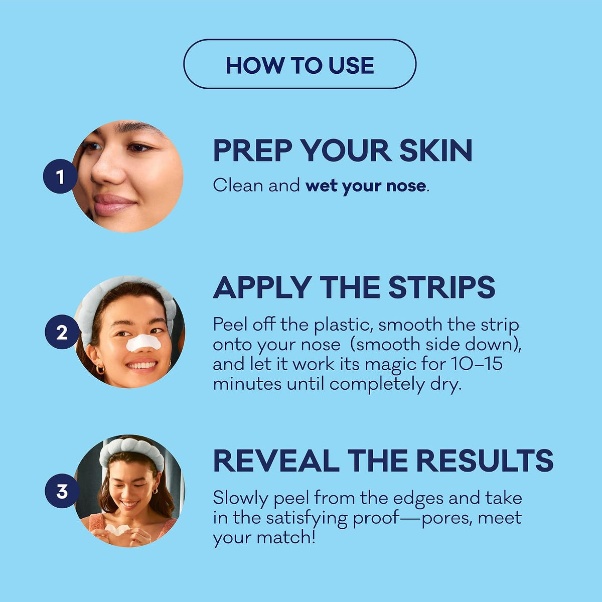 Bioré Deep Cleansing Pore Strips for Nose, 14 Count - view 4