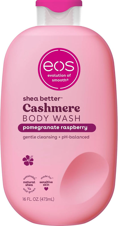 eos Cashmere Body Wash Pomegranate Raspberry 16 fl oz