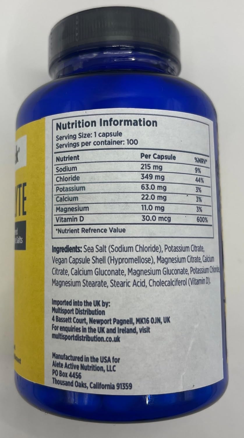 SaltStick Electrolyte Capsules 100 Count - view 2