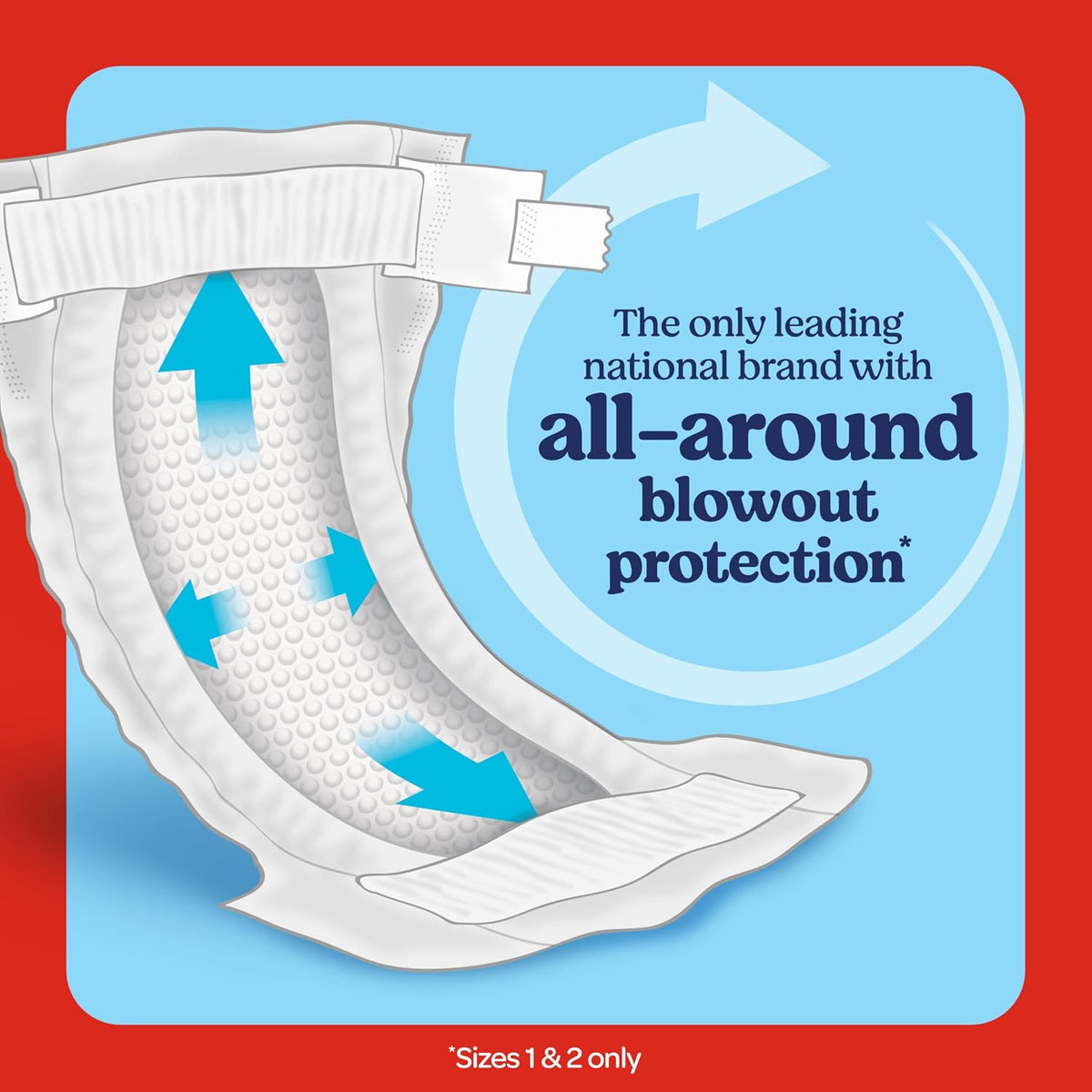 Huggies Little Snugglers Nappies, Size 1 (8-14 lbs), 168 Count - view 4
